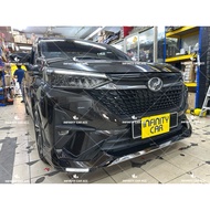 Perodua New Alza 2022-2025 OEM Gear Up Bodykit Skirting PP Front Skirt / Rear Skirt / Spoiler