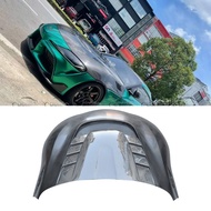 For Toyota SUPRA A90 MK5 2021UP Half Carbon Fiber Front Engine Hood Cover Bonnet Auto Tuning