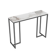 โต๊ะคอนโซล โมเดิร์น สีขาว จริง ลายหินอ่อน หินอ่อน White Marble Console Tables 100cm / 120cm 3 Style