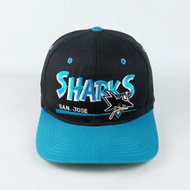 TOPI NHL SAN JOSE SHARKS X STARTER SNAPBACK CAP ORIGINAL PRELOVED