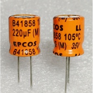 Epcos LL 105 C 220uf 35v capacitor
