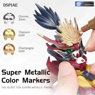 DSPIAE SUPER GOLD SILVER MKS SERIES Marker Paint Model Kit model Marker kit gunpla