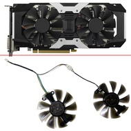 【CW】 NEW 2PCS 85MM 4PIN GA92S2U GTX1050 TI GPU FAN For ZOTAC GTX1060 6GB Ti Fan GTX1050Ti GTX 1060 Graphics Card Cooling