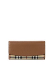 店主自用款💕BURBERRY Leather Long Wallet