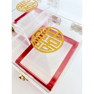 ACRYLIC GOLD BOX PRECIOUS METAL BOX/ GOLD BAR BOX/ LM BOX/ GOLD GIFT BOX/