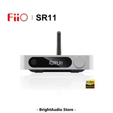 FiiO SR11 Streameing Music Receiver Support AirPlay Roon Ready 2.4G-5G daul band WiFi Hi-Res Audio P