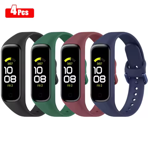 4Pcs/3pcs/2pcs Soft Silicone Strap For Samsung Galaxy Fit 2 Band Bracelet For Samsung Galaxy Fit 2 W