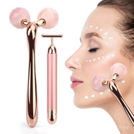 3D Face Lift Massager 24k Gold Face Lift Bar Jade Roller Fac S3YV