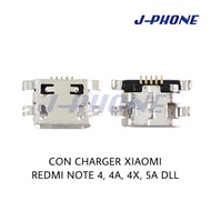Charger CONNECTOR / CON CHARGER XIAOMI REDMI NOTE 4 REDMI 4A REDMI 4X REDMI 5A INFINIX X625 X627 X65