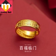 cincin 916 emas original 100% Original Momofuku rings for men and women gift