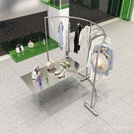 Children Clothing Store Clothing Store Women's Clothing Display Stand Men's Stainless Steel Middle I