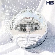 Bola Disko Gantung Reflective Mirror Disco Ball 40 Cm - Silver