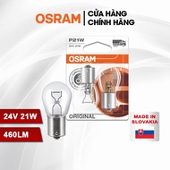 Paper Blister of 2 Truck Rear Signal Bulbs 1 Heart Halogen OSRAM Original S25 P21W 24V 21W 7511-02B 