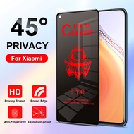 Anti-Peep Privacy Ceramic Film Tempered Glass Screen Protector For Xiaomi Mi 11 11T 12T Pro Redmi Note 12 Pro + 12s 11 11s 10 10S 9s 9 8 9T 9A 9C 12C 10C 10A Poco M3 M4 M5 M5S X3 X4 GT F3 F5 X5 Pro Max Plus