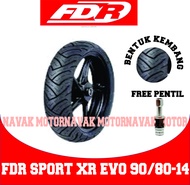 Ban Luar FDR sport XR Evo 90/80 Ring 14 Matic