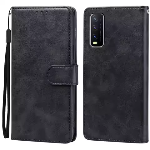 For Vivo Y11S Case V2026 Soft Wallet Flip Case for Vivo Y12S v2027 v2028 Case Leather Coque for Vivo