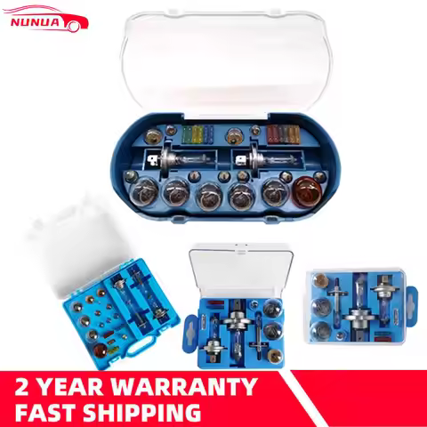Car Emergency Kit H4 H7 H1 Halogen Bulb Multi-model Lamp 12V 60/55W P43T 1157 P21S25 ATC FUSE T10 W5
