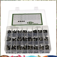 840Pcs/Set 24Values TO-92 Transistor BC547 BC327 BC337 2N2222 3904 PNP/NPN Transistors Set Electroni