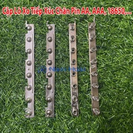 XO Combo 2 Contact springbag 4, 6, 7, 8, 10 pins AA, AAA, 18650 batteries, as backup charger