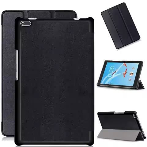 Slim Case for Lenovo Tab 4 8 (Model: TB-8504F TB-8504X) Slim Folding Stand Hard Cover Closure