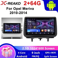X-REAKO Car Radio, screen size: 9", 2 DIN, 2GB/64GB