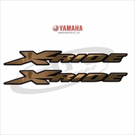 Emblem Yamaha XRIDE Timbul Logo Motor 3D Akrilik Variasi bukan stiker