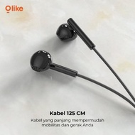 Handsfree Olike E20s headset earphone hf colokan jack 3.5mm
