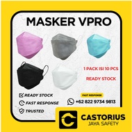 Masker Medis Vpro 4D 3Ply Masker Medis Premium Quality Masker Earloop