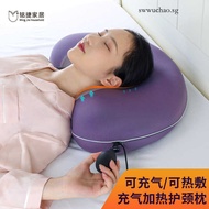 Cervical Pillow Memory Foam Pillow Inflatable Hot Compress Adjustable Traction Pillow Sleep Aid Pillow Neck Pillow