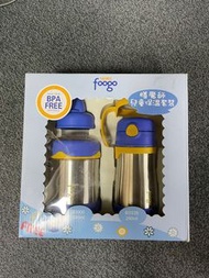 Thermos foogo 兒童保溫套裝 藍色