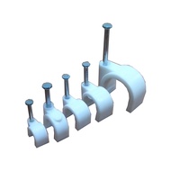 Cable Clip Cable Clamp/ FORT Cable Clamp/ Size 20mm White/
