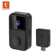 Tuya Smart WiFi Wireless Doorbell Outdoor HD Camera Security Door Bell  IR Night Vision Video Intercom Voice Door one Do
