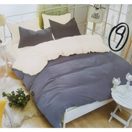 CADAR PATCHWORK COTTON DUA MUKA  7 IN 1 QUEEN