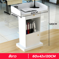 โพเดียม โพเดียมพิธีกร แท่นบรรยาย โต๊ะบรรยาย โต๊ะพิธีกร Podium แท่นพิธีกร แท่นประกาศ พร้อมส่งในไทย