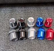 Rays Dura 日本/韓國車鈴螺絲  silver lug nut gray