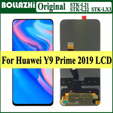 Original 6.59" For Huawei Y9 Prime 2019 LCD P Smart Z Display STK-LX1 Touch Screen Digitizer Assembl