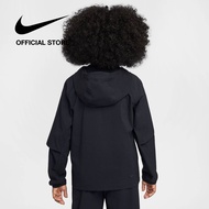 [9.9 | VOUCHER 50% & MUA 2 GIẢM 5%] Áo khoác trẻ em Big Kids (Boys) Woven Jacket Nike Tech - WHITE