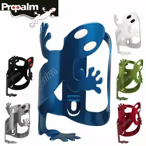 PROPALM gecko bike bicycle bottle cage bottle bracket holder anode Aluminum colorful
