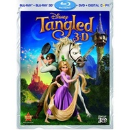 HD Blu-ray Movie [English] Tangled 3D (Tangled 3D) (2010) < 2D+Shutter 3D > [Taiwan Version]