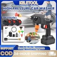 Cordless High Pressure Car Washer Gun  998VF Lithium Battery Car Cleaner Spray Gun Rechargeable Auto