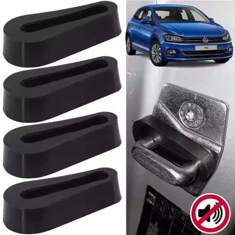 4PCS Car Door Lock Buffer Damping Shock Absorber For VW Polo 86C 6N 6N2 6KV 6Q 9N 9N3 6R 6C 61 AW BZ