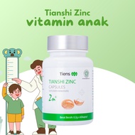 Tiens - Tiens Zinc Anak Suplemen Tambah Tinggi badan & Nafsu Makan Penggemuk Berat Badan Anak