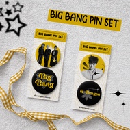 Bang Pin Button Doff 44mm 2pcs Kpop Freebies/ Bag Pin/ Vip/
