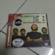 Letto Truth Cry and Lie (2007) VCD Karaoke CD