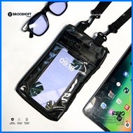 ✶ ∴ ➴ [Import]Hoft Fino Sling Pouch Waterproof Neck Bag HP Hangking Wallet Hanging Wallet Men Women
