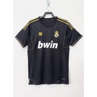 Retro 11-12 Real Madrid away football short sleeved jersey