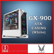 INVASION GX-900 ATX Gaming Casing White with 4 RGB FAN [ GX900 ]
