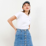 Hush Puppies Women's Taya 3 White T-shirt