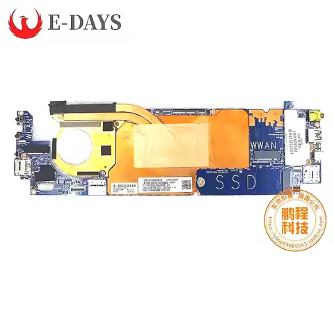 High QualityFor HP Elite X2 1012 G2 Tablet Laptop Motherboard 6050A2863101-MB-A01 Mainboard CPU I3-7