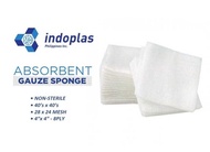 INDOPLAS ABSORBENT GAUZE PAD NON STERILE 4X4 Ab5